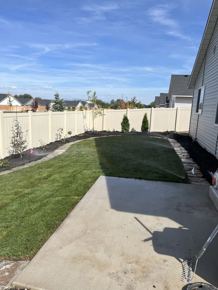 Trusted lawn mowing service for homes in Nampa, ID by Green Edge Lawn and Landscape