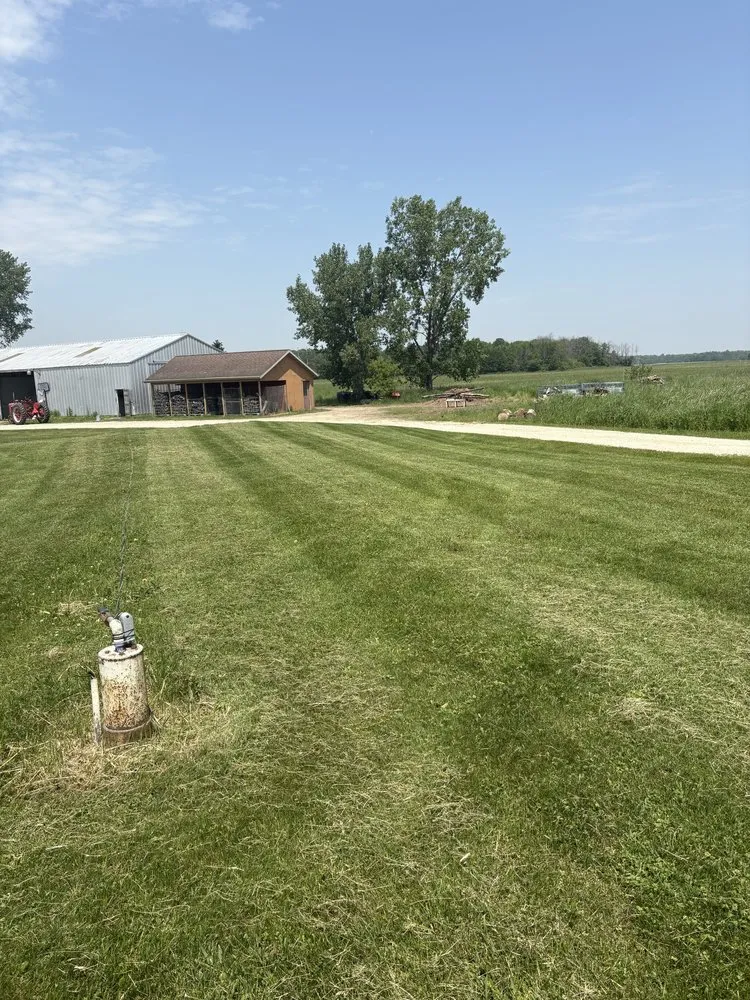 Affordable landscape installation for beautiful yards in Sherwood, WI by Green Edge Lawncare