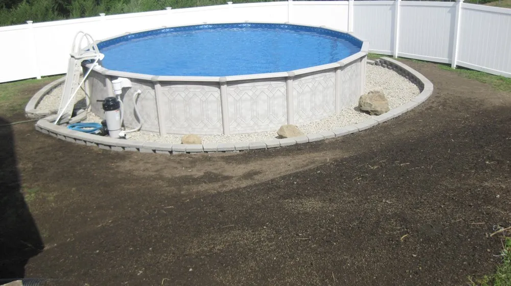 Local lawn mowing service with custom design in Lincoln, RI by Green Environment Landscaping