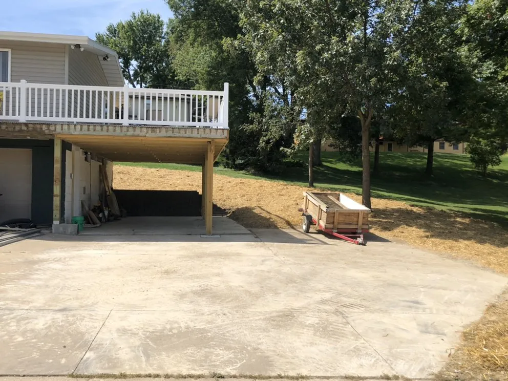 Local landscape installation in Dubuque, IA - Green Envy Lawns