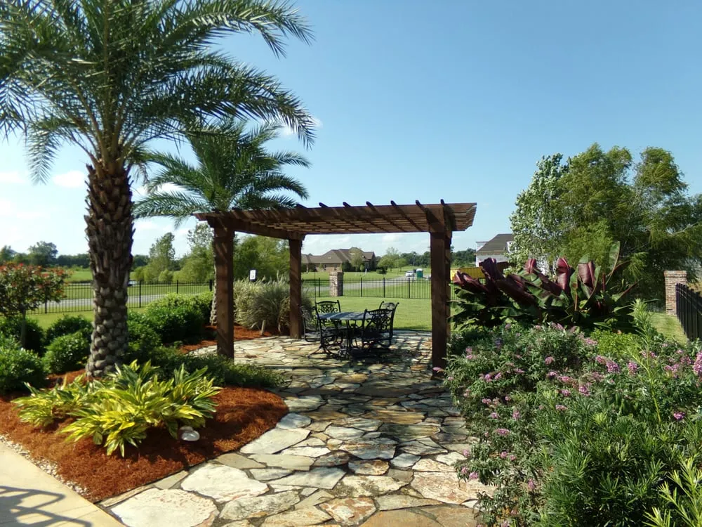 Affordable outdoor landscaping in Prairieville, LA by Green Escapes Nursery