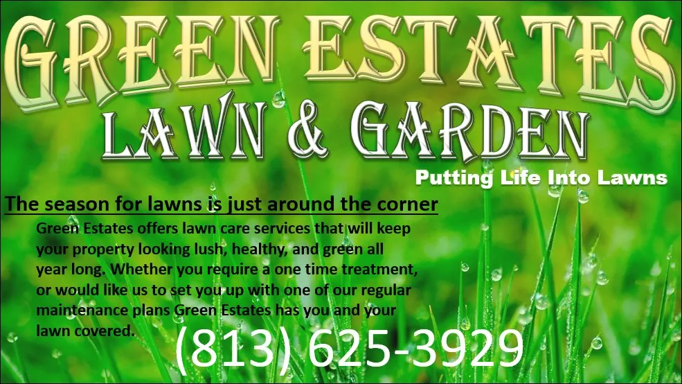 Custom yard maintenance in Lutz, FL by Green Estates Lawn and Garden Services