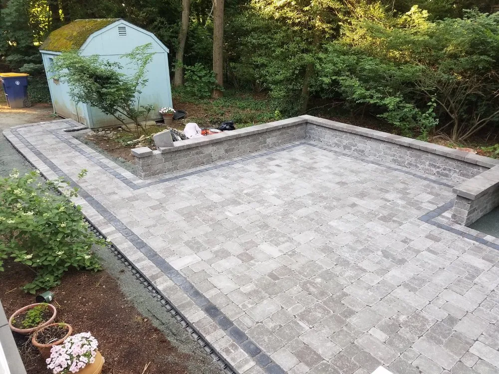 Custom landscape design in Sharon, MA - Green Fields Landscaping