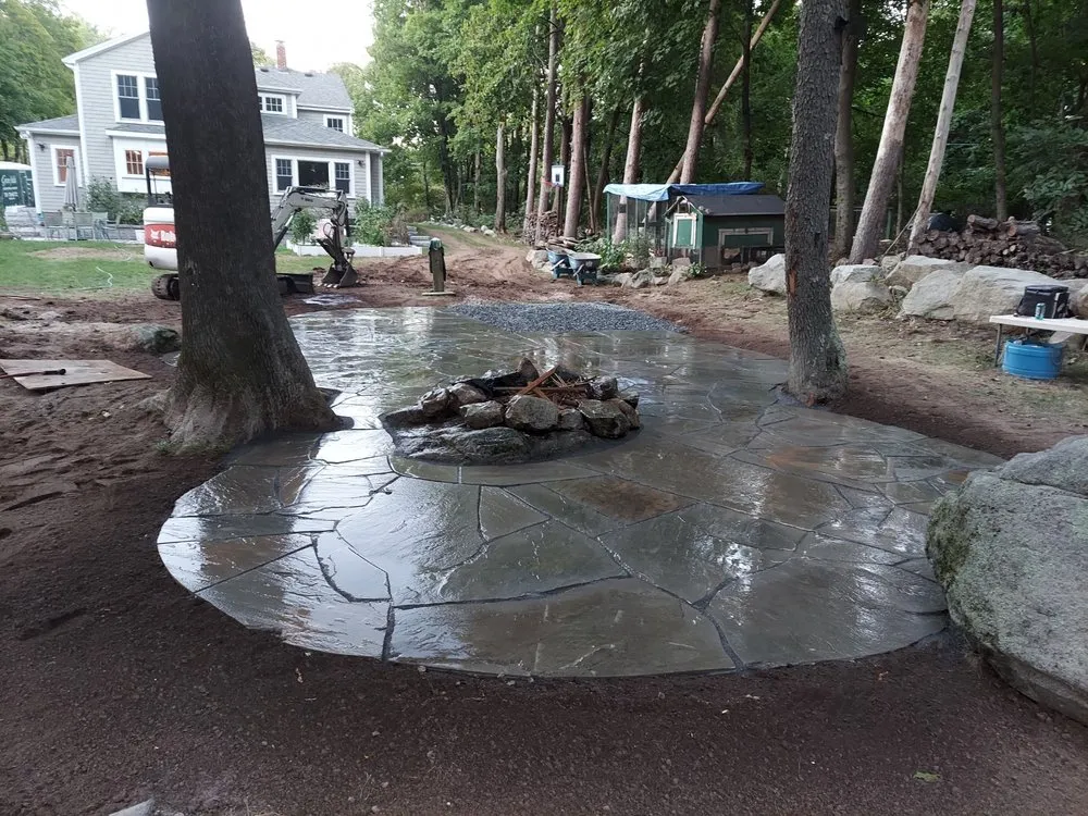 Custom yard maintenance in Sharon, MA - Green Fields Landscaping