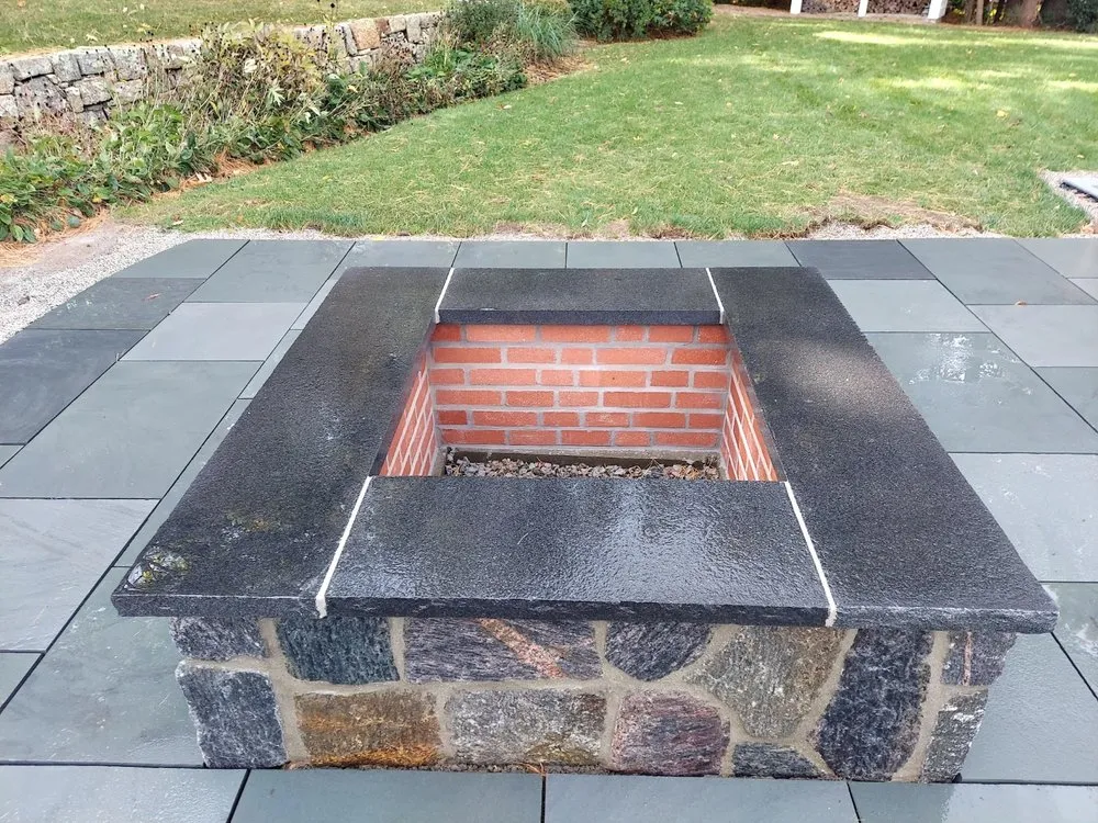 Affordable garden landscaping in Sharon, MA by Green Fields Landscaping