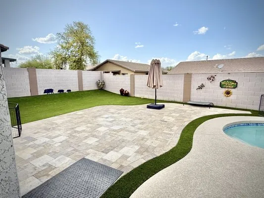 Green Forever Arizona Synthetic Turf & Pavers Logo