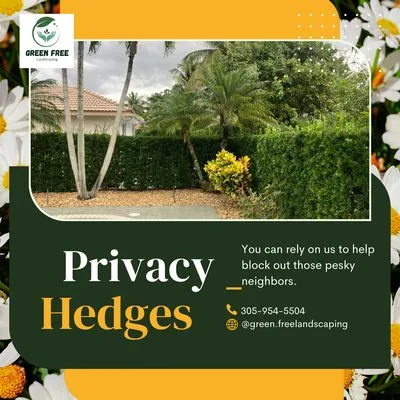 Green Free Landscaping Logo