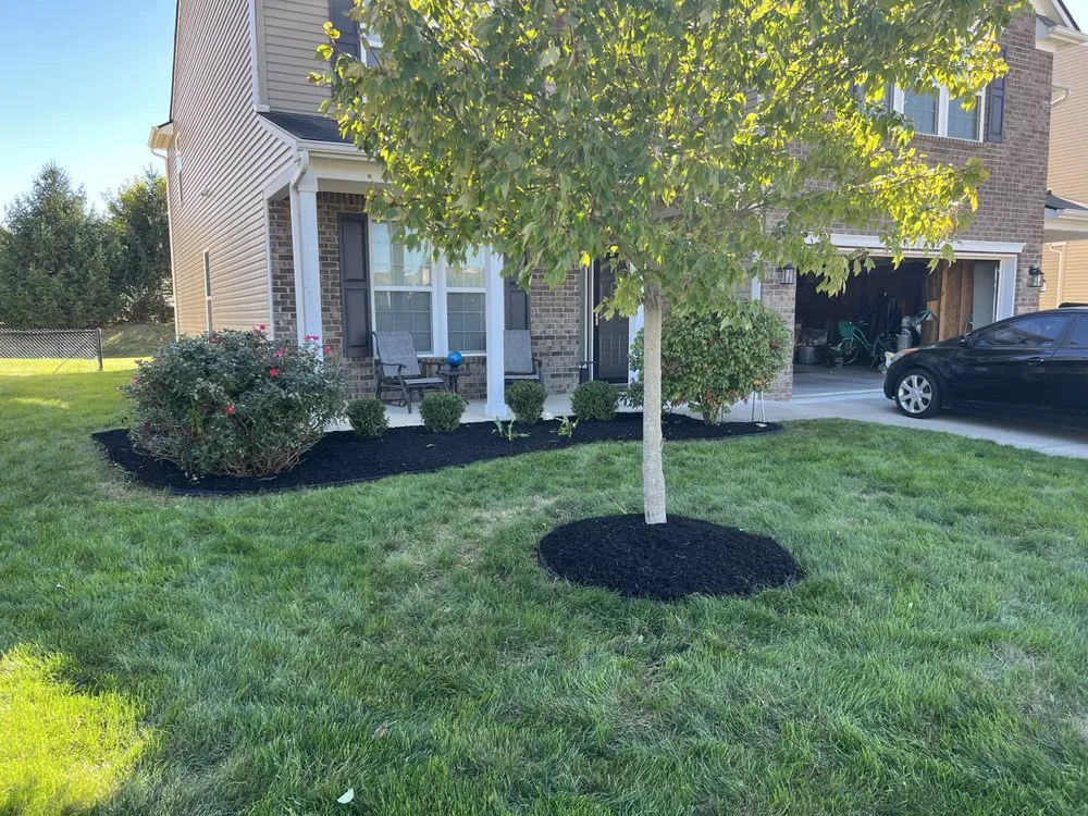 Custom garden landscaping for beautiful yards across Indianapolis, IN - Green Frogz