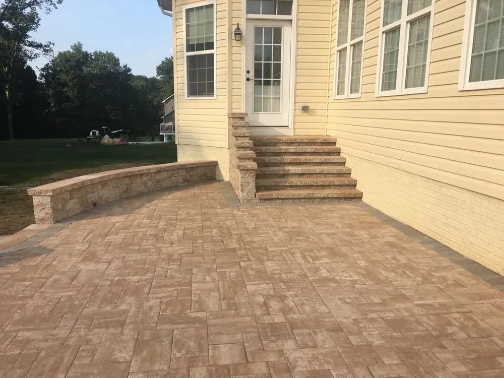 Trusted outdoor landscaping for homes in Elkrdige, MD by Green Future Construction