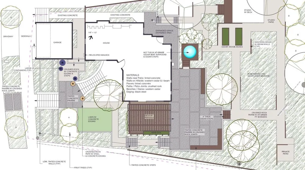 Affordable garden landscaping for homes in Berkeley, CA by Green Gallery Landscaping