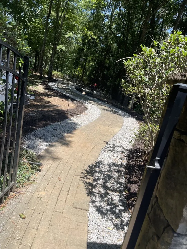 Expert landscape installation for outdoor upgrades in Atlanta, GA by Green Garden Lawn & Landscape