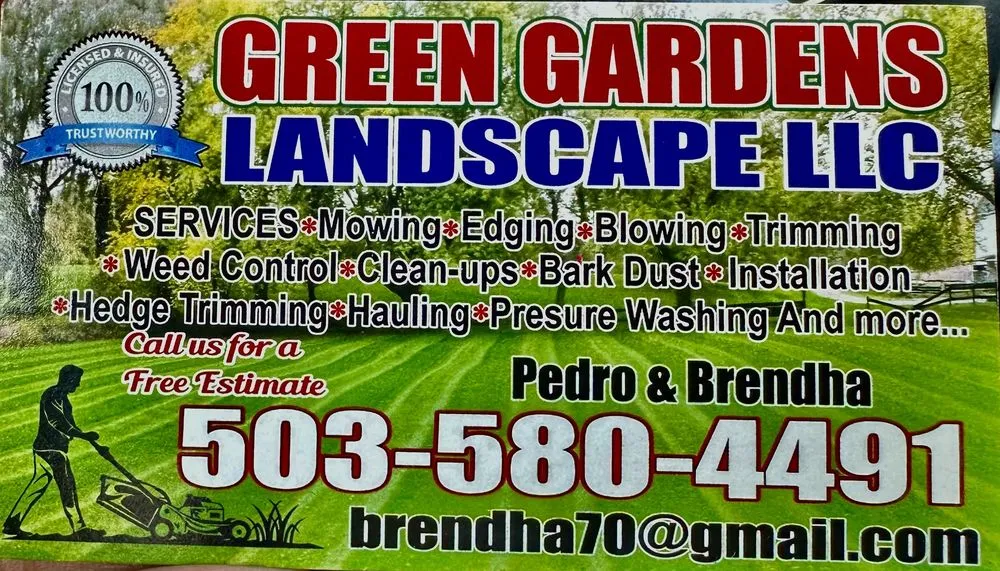 Custom landscape design in Salem, OR by Green Gardens Landscape