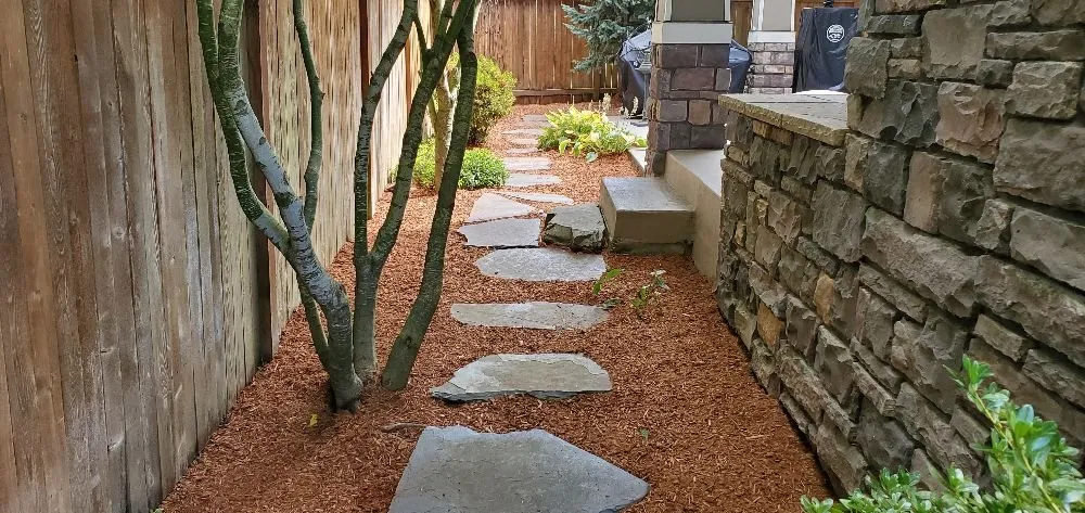 Professional outdoor landscaping in Kirkland, WA by Green Gardens Services