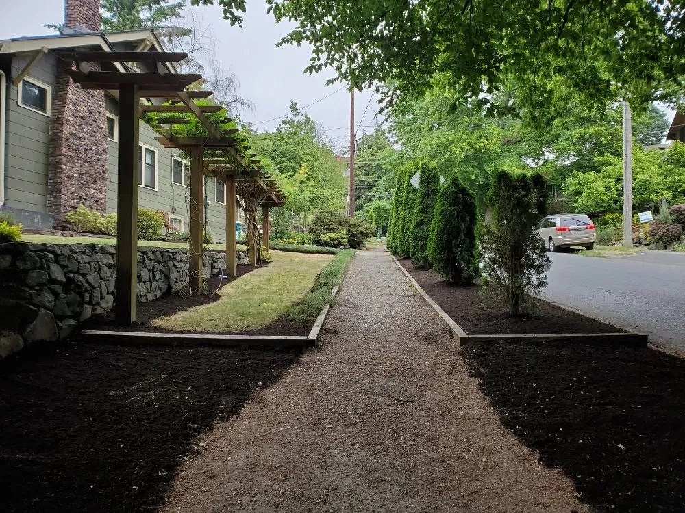 Professional outdoor landscaping for outdoor upgrades in Kirkland, WA by Green Gardens Services