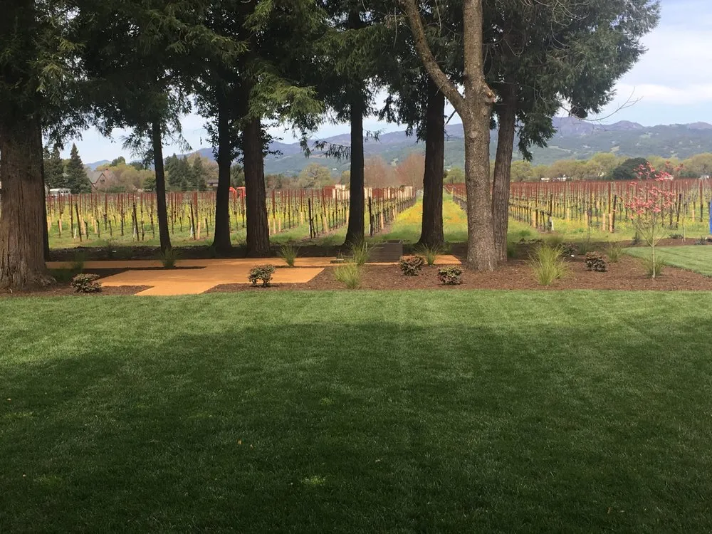 Affordable landscape installation with custom design in Sonoma, CA by Green Giant Landscape Design