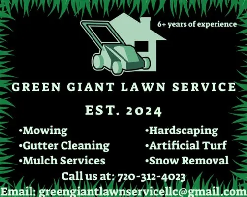 Green Giant Lawn Service Logo