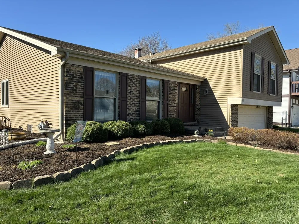 Top-rated landscape design with custom design in Woodstock, IL by Green-Go Lawn Care