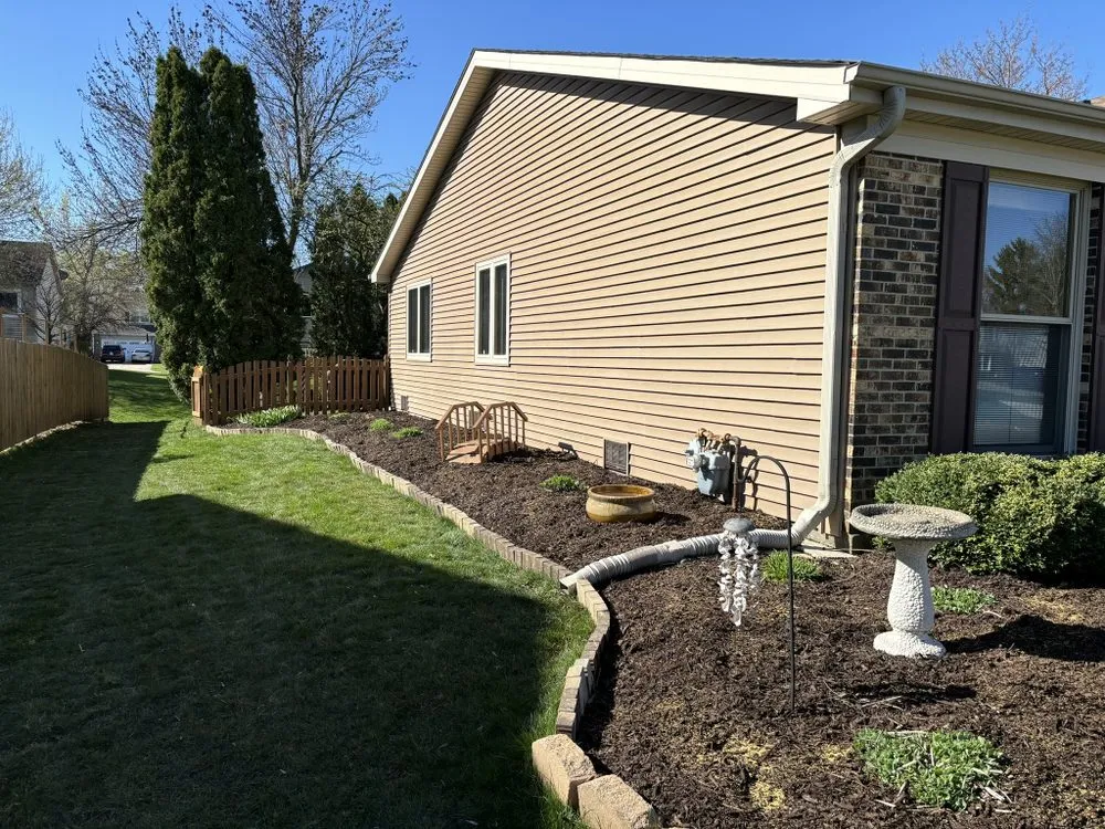 Professional yard maintenance in Woodstock, IL by Green-Go Lawn Care