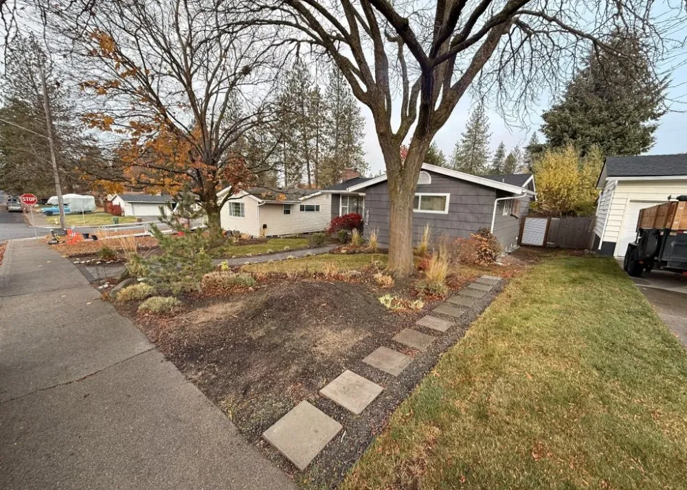 Affordable lawn mowing service with custom design in Spokane, WA by Green Go