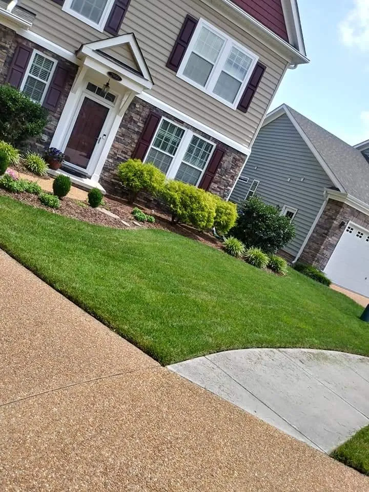 Local landscape installation in Norfolk, VA - Green Goat Landscapes