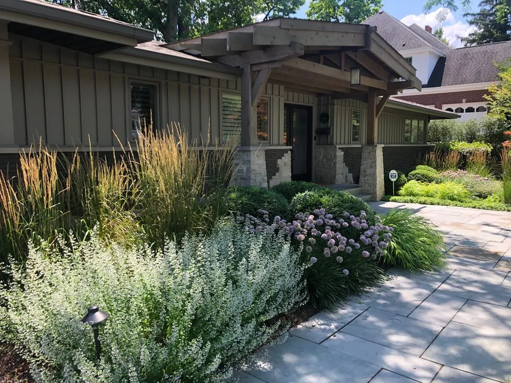 Trusted landscape design for residential properties in Downers Grove, IL by Green Grass