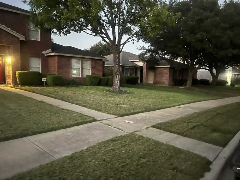 Professional yard maintenance in Wylie, TX - Green Grass Landscapes