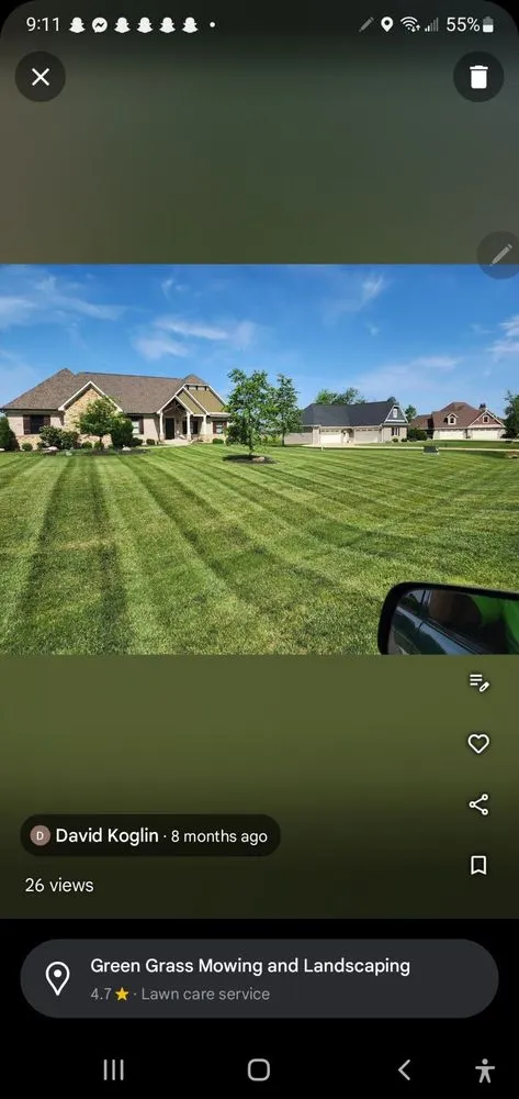 Affordable landscape design with custom design across Greenfield, IN - Green Grass Landscaping