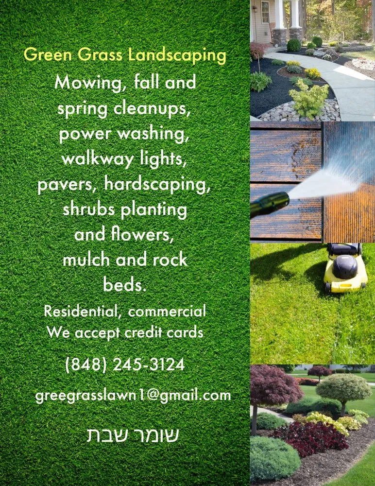 Top-rated yard maintenance for beautiful yards in Jackson Township, NJ by Green grass landscaping