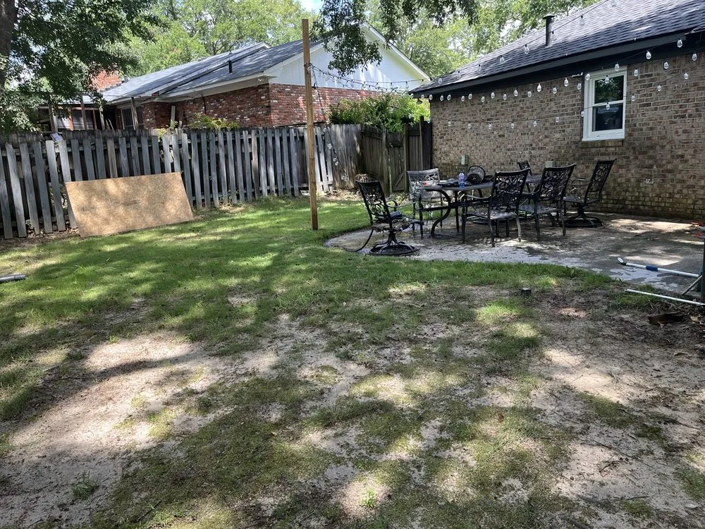 Custom yard cleanup service in Columbus, GA by Green Grass Lawncare