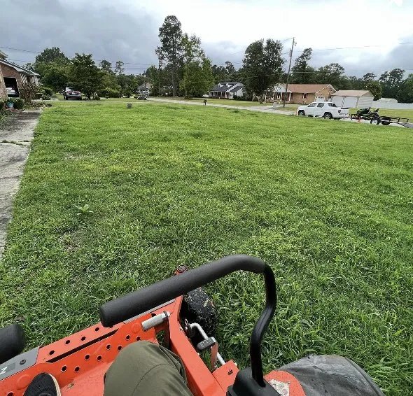 Professional landscaping services for outdoor upgrades in Orangeburg, SC by Green Grinders