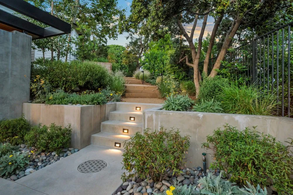 Professional outdoor landscaping in Los Angeles, CA by Green Grounds Landscape Services