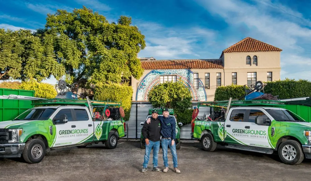 Top-rated landscape installation in Los Angeles, CA by Green Grounds Landscape Services