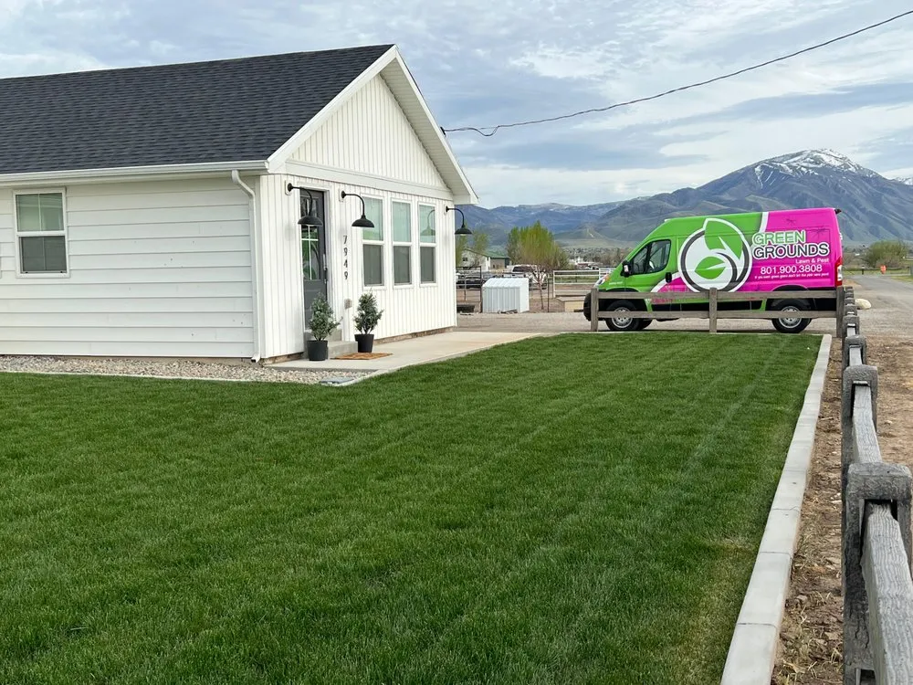 Reliable landscape design in Orem, UT by Green Grounds Lawn & Pest