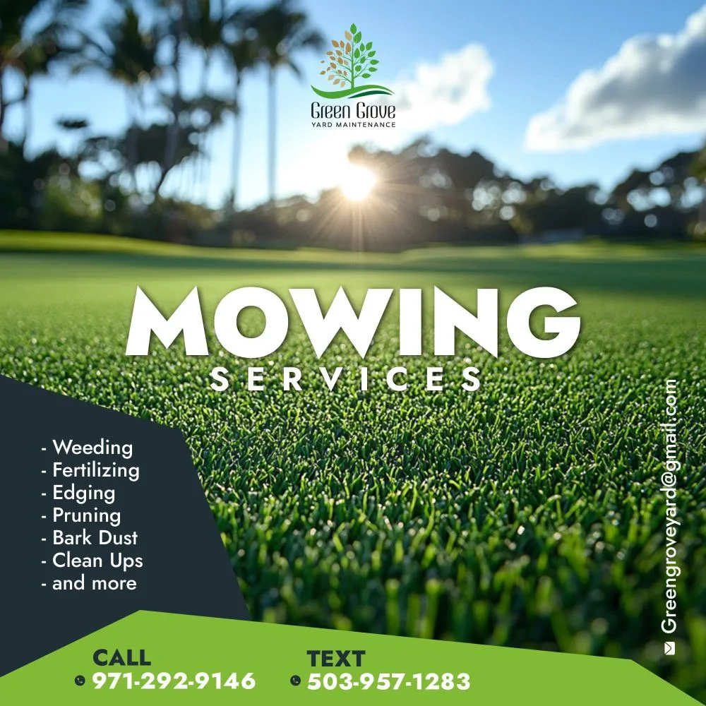 Local outdoor landscaping in Forest Grove, OR by Green Grove Yard Maintenance