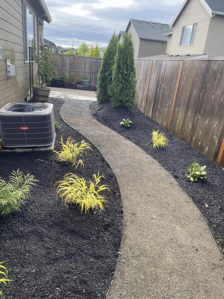 Local garden landscaping for homes in Forest Grove, OR by Green Grove Yard Maintenance