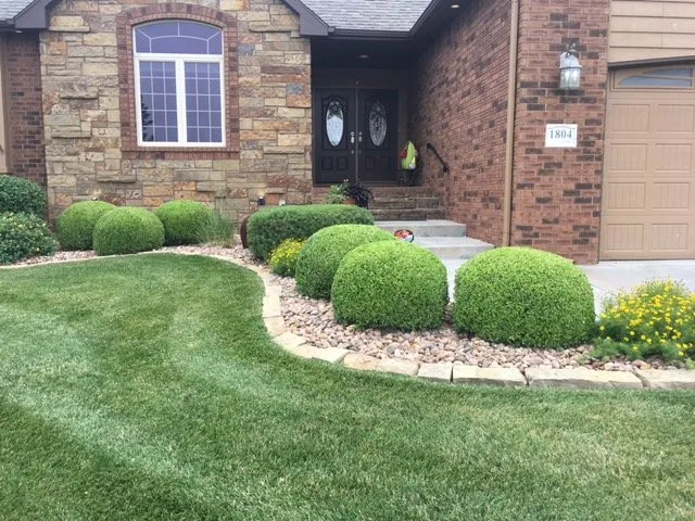 Local residential landscaping for homes across Newton, KS - Green Growers Lawn Care and Landscaping