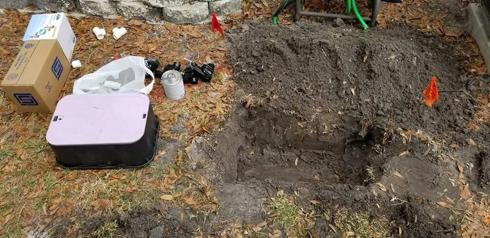 Professional garden landscaping in Land O Lakes, FL by Green Guru