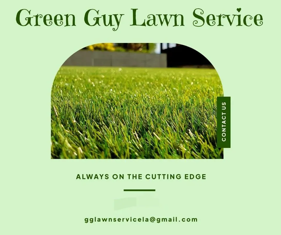 Professional yard maintenance with custom design in Opelousas, LA by Green Guy Lawn Service