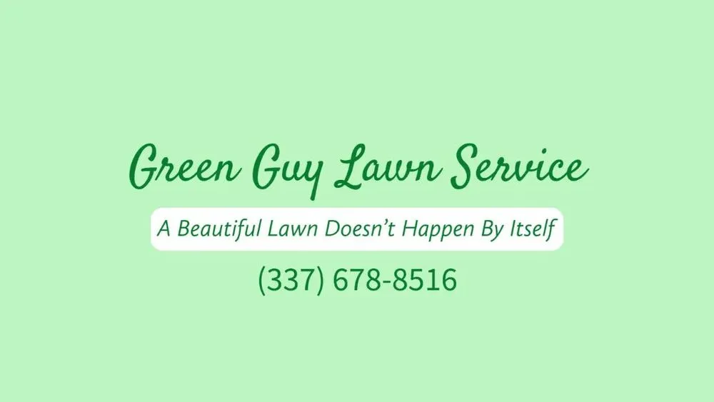 Local yard maintenance for residential properties across Opelousas, LA - Green Guy Lawn Service