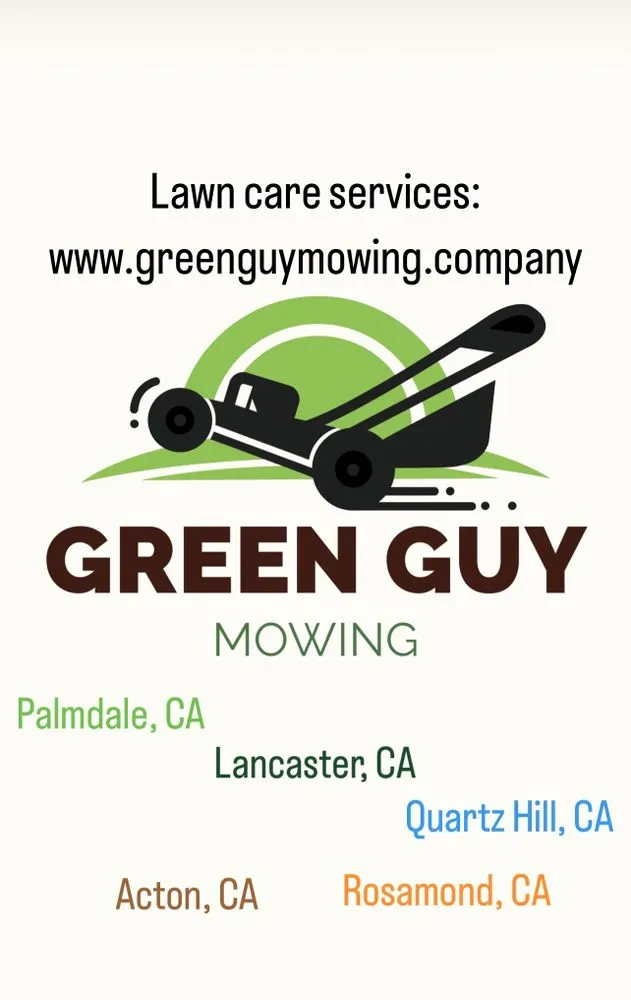 Top-rated landscaping services in Palmdale, CA - Green Guy Mowing