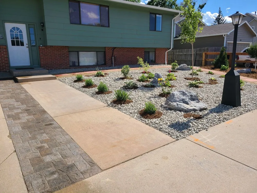 Professional residential landscaping in Longmont, CO by Green Guys