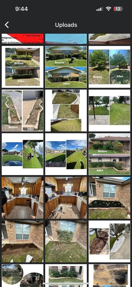 Local landscape installation in Belton, TX - Green Hands Lawn & Home Care