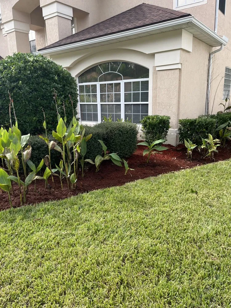 Top-rated landscape installation in Jacksonville, FL by Green Haven Lawncare