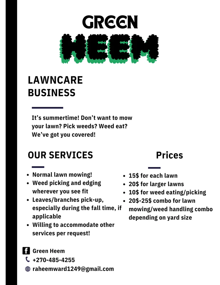 Affordable yard maintenance in Owensboro, KY by Green Heem