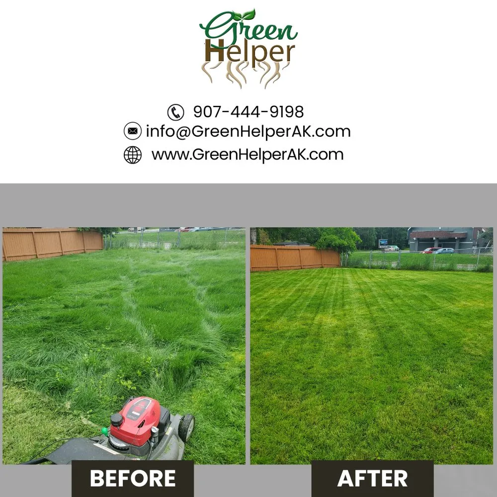 Expert landscape installation in Anchorage, AK by Green Helper AK