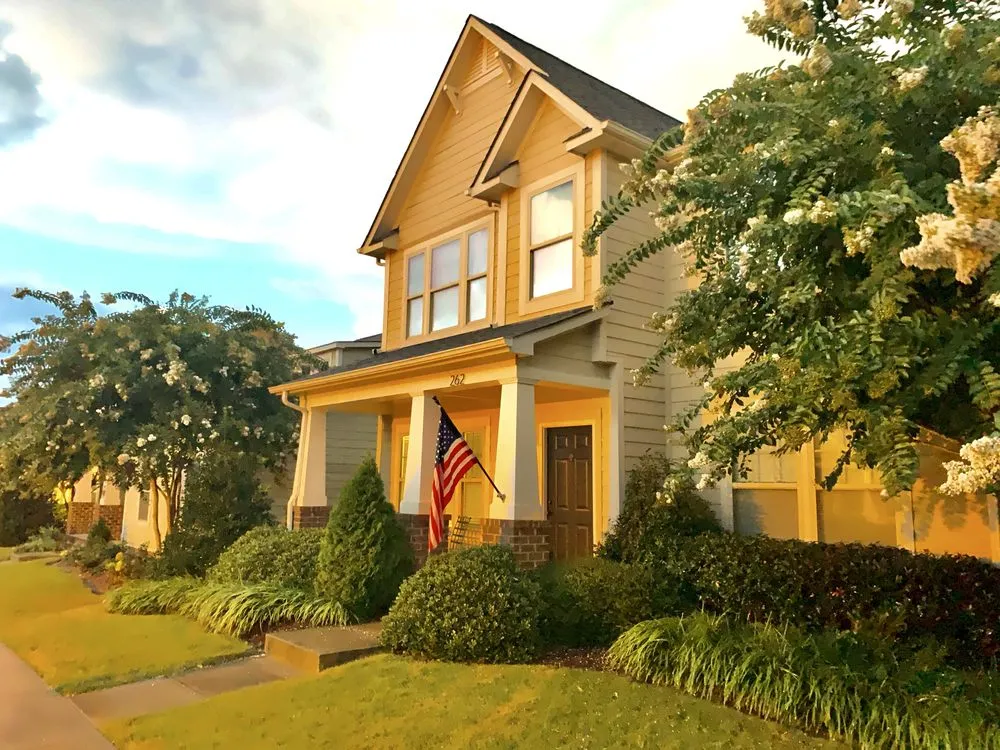 Professional garden landscaping in Locust, NC by Green Heron