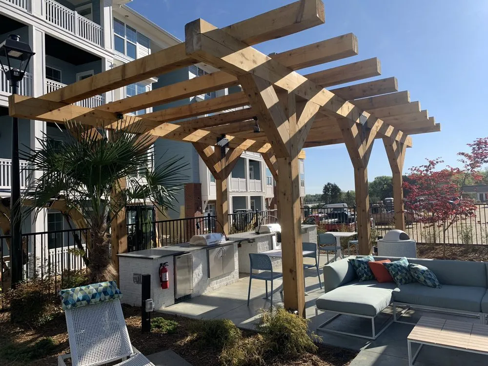 Top-rated garden landscaping in Locust, NC by Green Heron