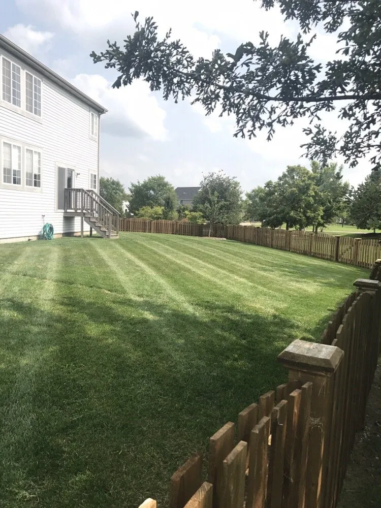 Expert yard maintenance in Sandwich, IL by Green Hill Landscaping