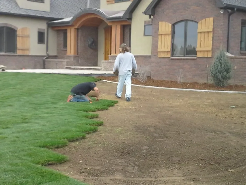 Professional residential landscaping for outdoor upgrades across Berthoud, CO - Green Hills Sod Farm