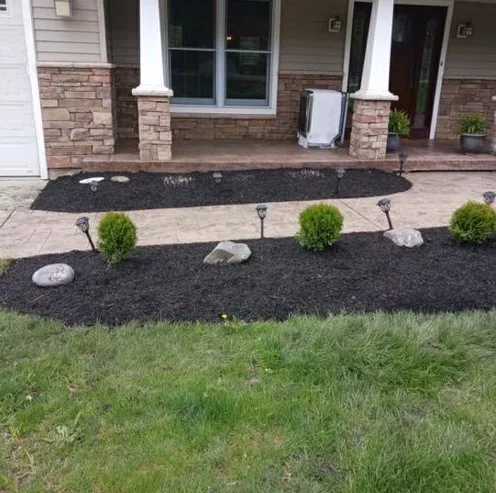Local landscape installation in Islip, NY by Green Horizon Landscaping & Design